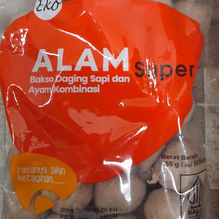 

Bakso Sapi Alam Super Enak Isi 50 Butir