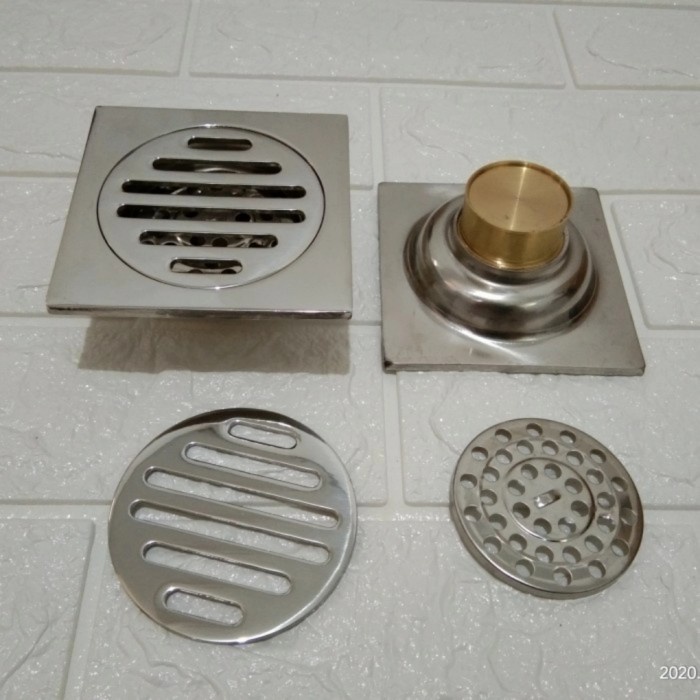 PREMIUM Saringan Kamar Mandi Model TOTO. Floor Drain Anti Bau..