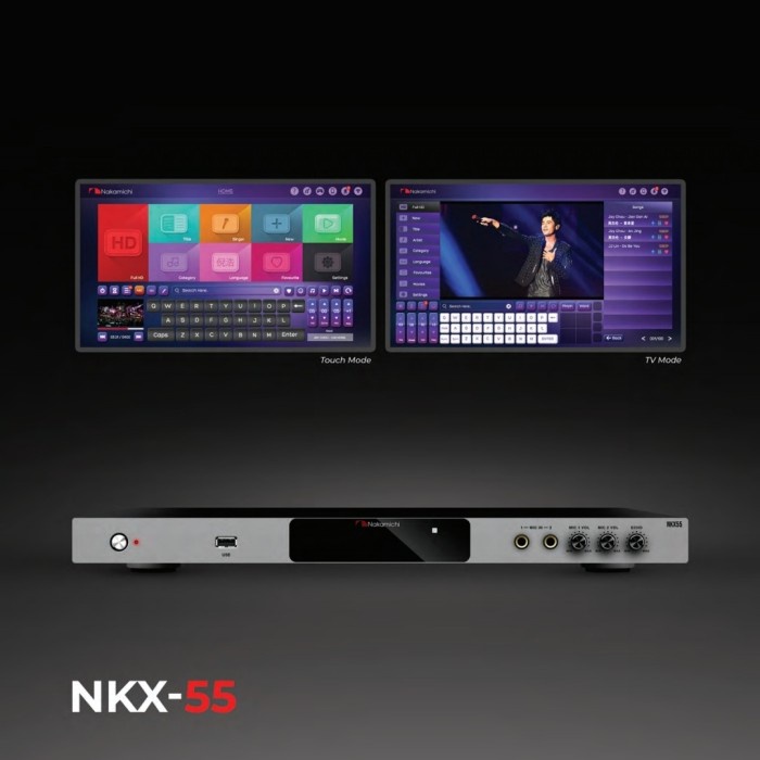 PREMIUM Player Karaoke Nakamichi NKX55, Mesin Lagu Karaoke,