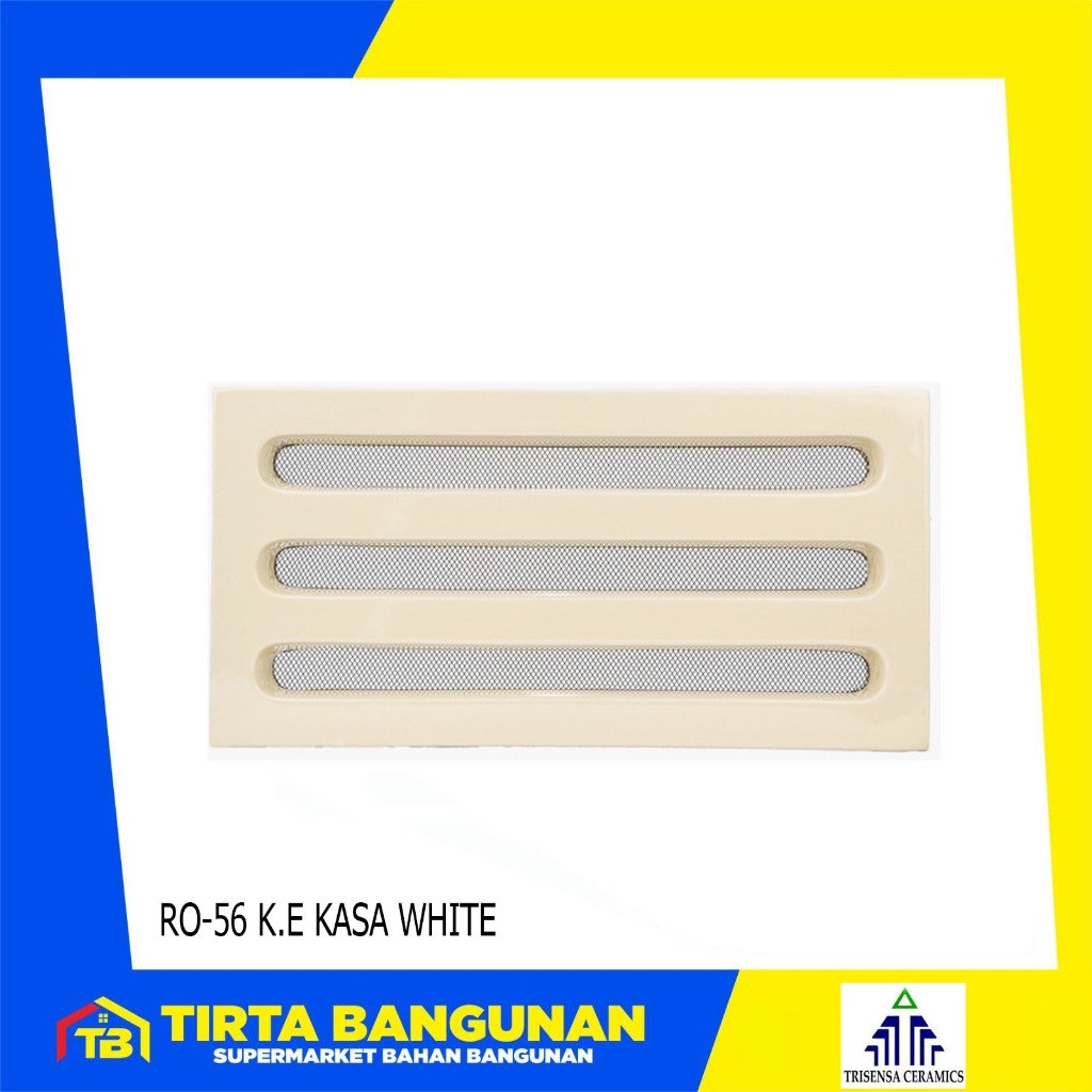 TRISENSA ROSTER/ LOBANG ANGIN KERAMIK 20 X 40 CM RO-56 K.E KASA/ RO 56 K E AY0