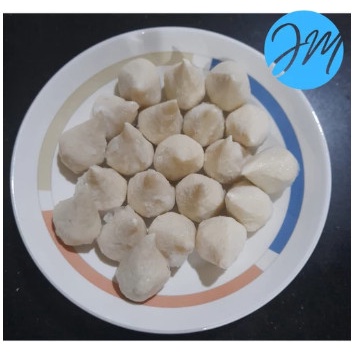 

Promo Terbatas Baso Isi Bentuk Kerucut Vegetarian / Vegan 500 Gr Aman