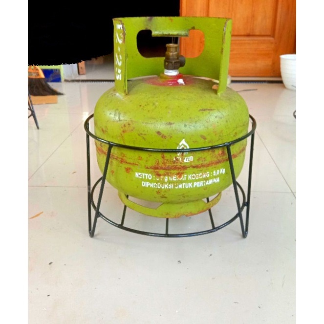 DUDUKAN GAS /STANDING POT / STANDING GAS/ DUDUKAN TABUNG GAS / RAK SERBAGUNA / TEMPAT GAS AY0