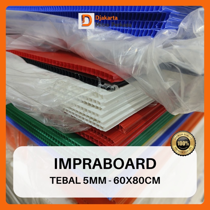 

Impra Board infraboard Corrugated Board TEBAL 5mm 60 x 80 cm Impraboard 5mm ukuran 60x80cm