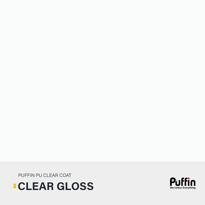 Cat Vernis Puffin PU Clear Coat Gloss / doff 1L - vernis cat PU cat NC