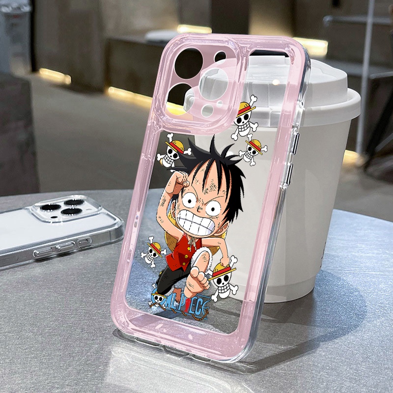 Soft Terbaru Cowok Luffy Casing Infinix Smart 20 Note 60 Pro Tecno Spark GO 2 3 Camon 40 Pro Pova 7 