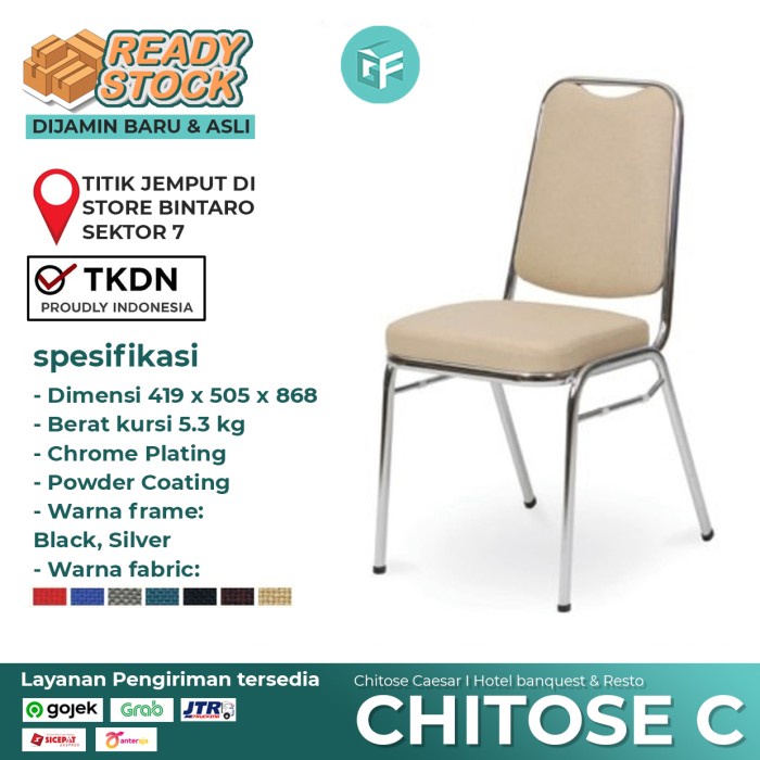 Terbaru Kursi Susun Kursi Training Kursi Banquet Chitose C