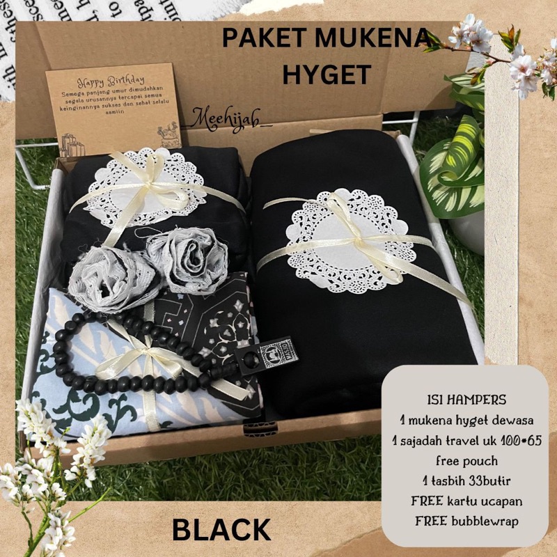 

Terbaru *Meehijab* Hampers Mukenah Hyget Murah Kado Pernikahan Ultah
