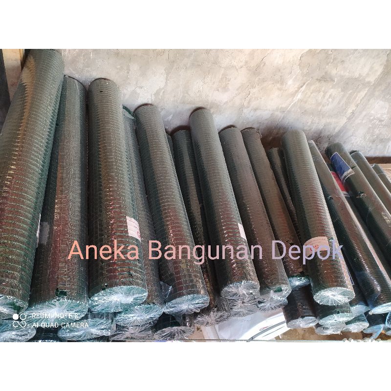 Kawat Loket PVC - Kawat Ayakan Pasir - Kawat Ayam Per Roll AY0