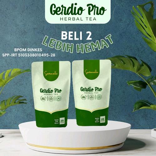 

Paket 2 Teh Hijau Herbal Gerdio Pro Herbal