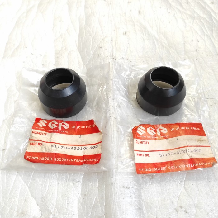 seal sil dust debu shock shok sok skok depan suzuki RC80 RC100 RC110