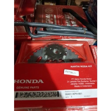 girset karisma / supra x 125 (kph) original ahm