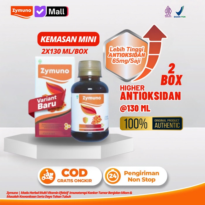 

Promo Terbatas Zymuno Madu Herbal Multi Vitamin Solusi Holistik Imunoterapi Melawan Kanker Tumor