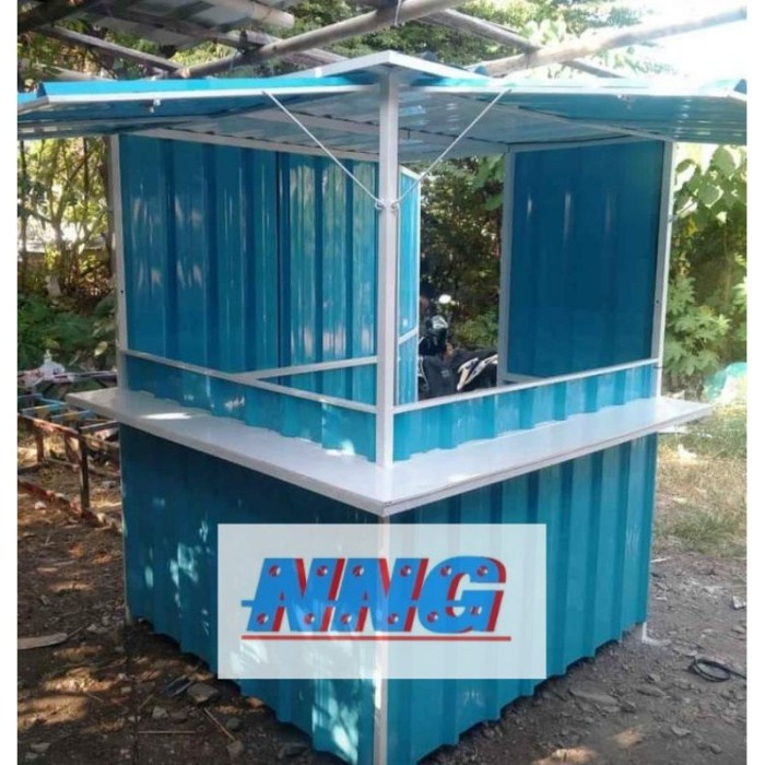Flash Warung Box Kontainer, Booth Container, Booth Semi Container,bon
