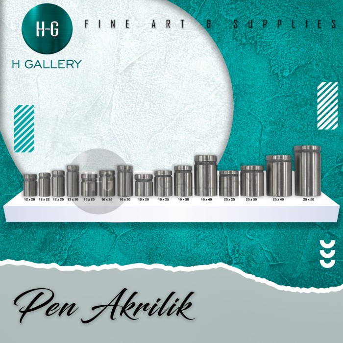 

BERKUALITAS PEN IKLAN STAINLESS/ PEN BAUT AKRILIK / SIGN BOARD, ALL SIZE