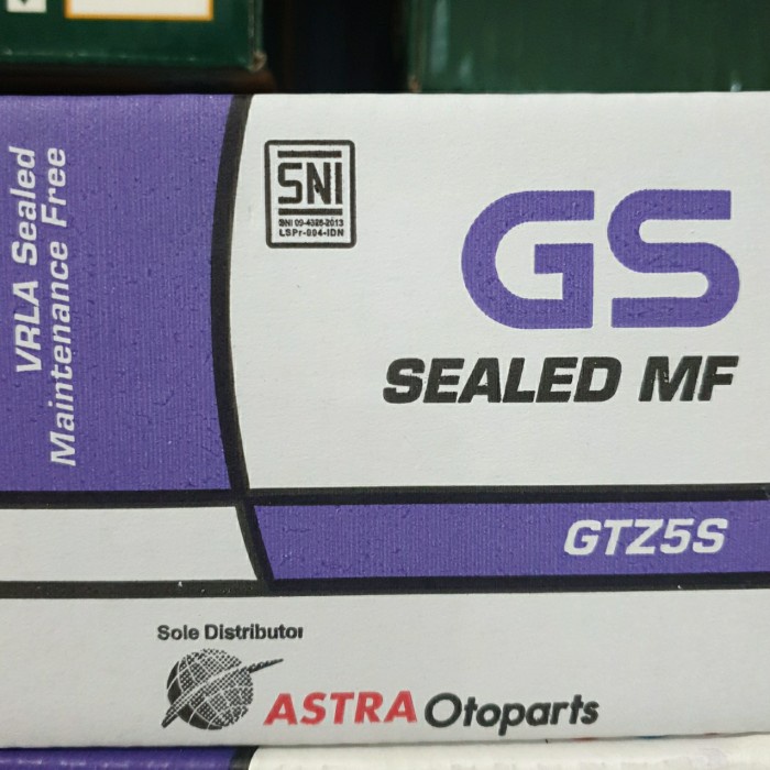 AKI MOTOR GS MF ASTRA GTZ5S UNTUK MATIC DLL.