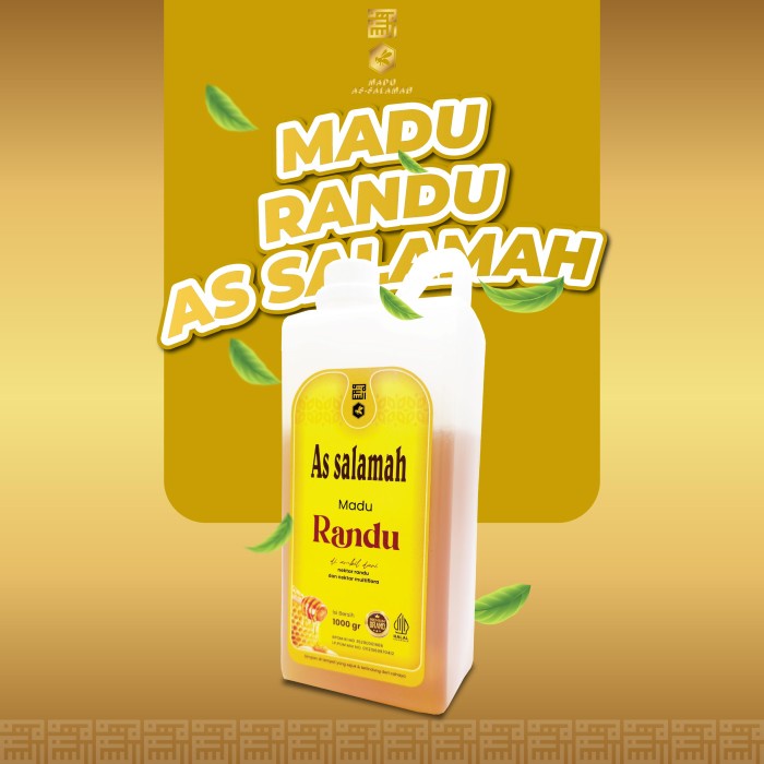 

Promo Terbatas As Salamah - Madu Hutan Randu 1000 Gram Original Aman