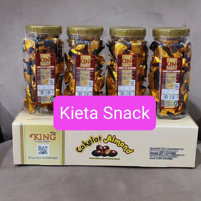 

JTTOP" DKING COKLAT ALMOND 1 DUS ISI 4 TOPLES