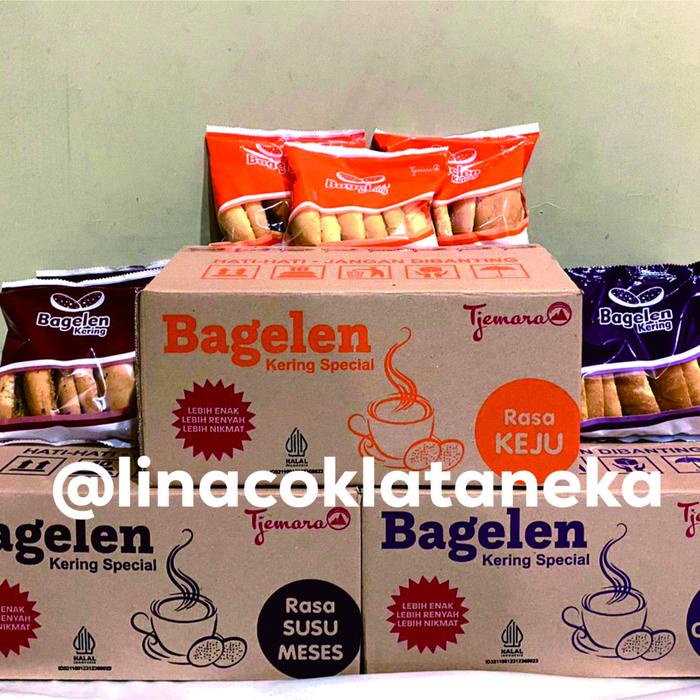 

JTTOP" ROTI BAGELEN 1 (SATU) DUS ISI 10PACK X 60GR