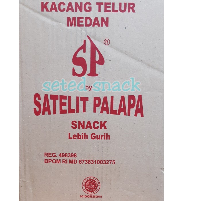 

JTTOP" KACANG TELUR MEDAN SATELIT PALAPA 1KG