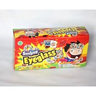 

JTTOP" COKLAT COMPOUND ANEKA WARNA SMILING EYEGLASS ISI 40 X 8G