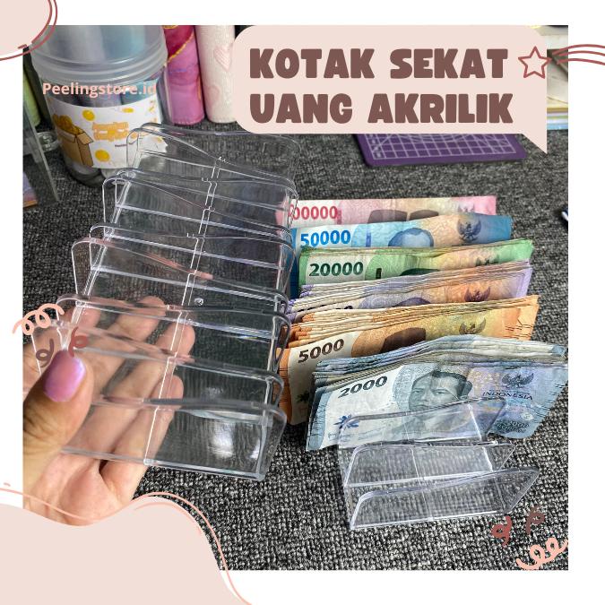 

NEW KOTAK SEKAT UANG AKRILIK / 8 SEKAT UANG AKRILIK