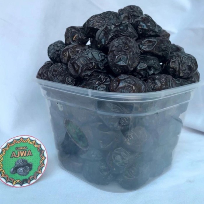 

JTTOP" AJWA GRADE A 500GR KEMASAN/ AJWA SUPER PREMIUM/ AJWA NABI