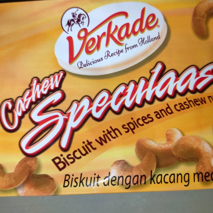 

JTTOP" BISKUIT VERKADE RASA SPECULAAS / CASHEW SPECULAAS UKURAN 200GR
