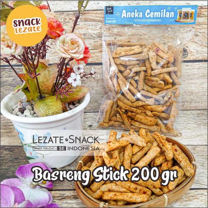 

JTTOP" BASRENG STIK 200GR BASRENG DAUN JERUK / BASRENG KILOAN PEDAS DAUN JERUK BASRENG BANDUNG SNACK