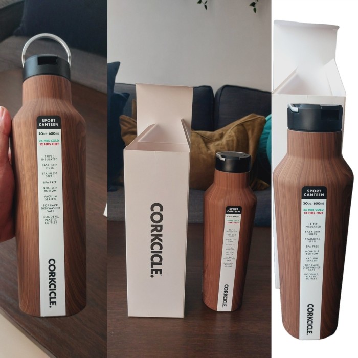Tumbler Corkcicle 20oz Original - Walnut Wood