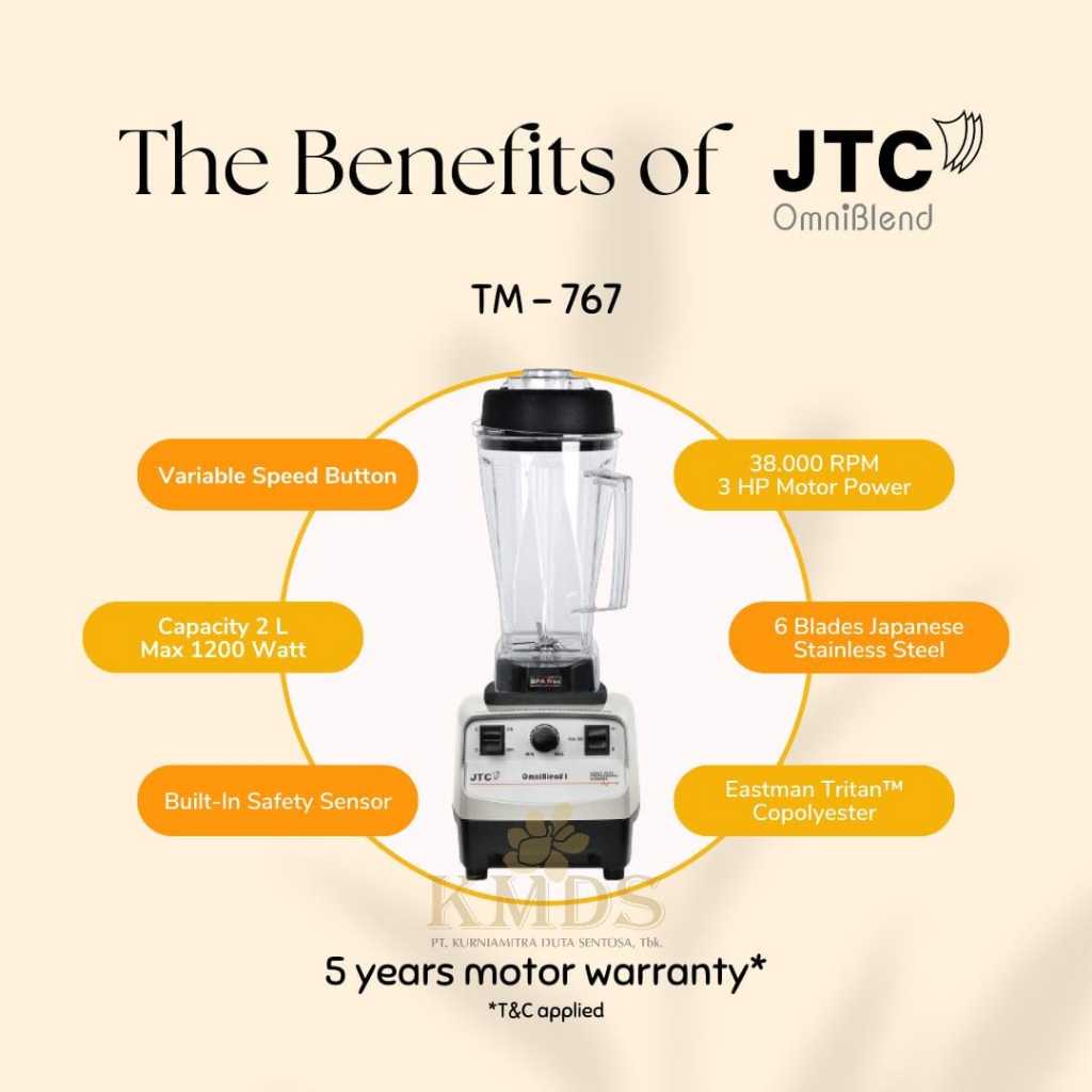 Blender JTC OmniBlend TM-767 series