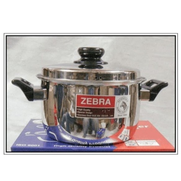 sauce pot 24cm zebra (160524) stainless SUS304 /panci stainless