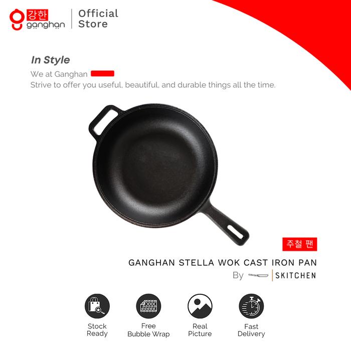 Ganghan Cast Iron Pan - Stella Wok