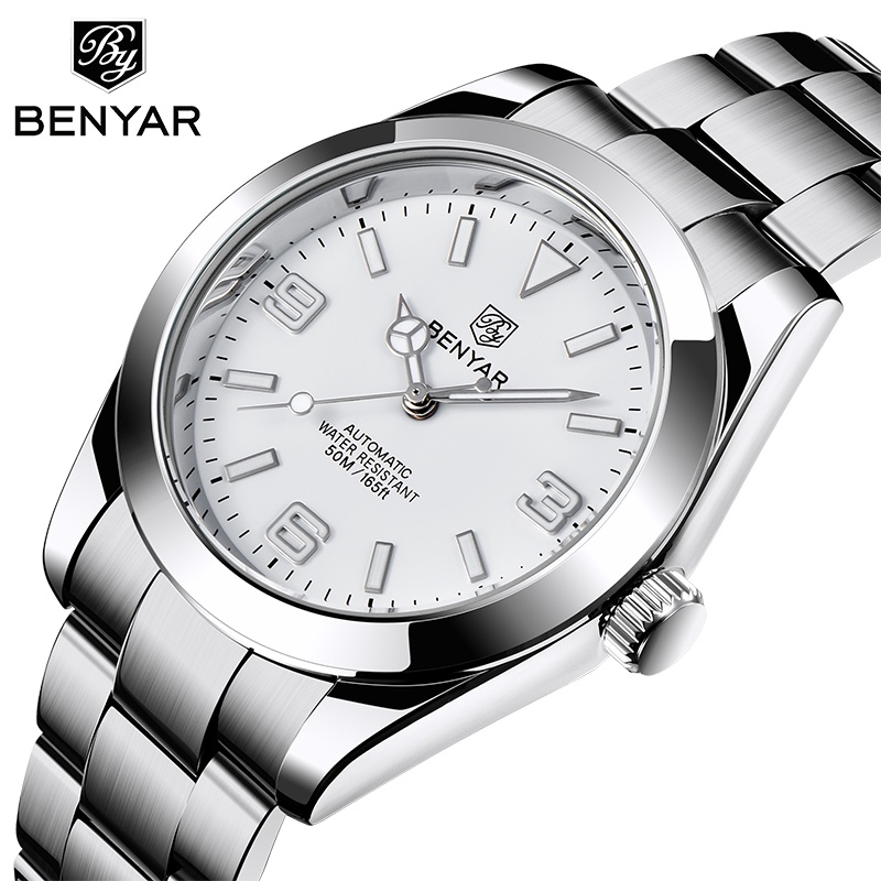 Benyar Fashion Top Men'S Watch 2023 New Self-Winding Waterproof Watch Men'S Accessories Luxury Brand