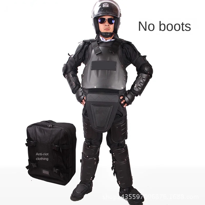 Anti-Riot Suit Hard Explosion-Proof Suit Security Equipment Full-Body Protective Armor Suit Security
