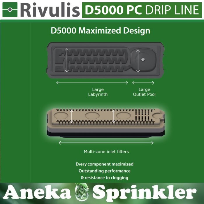 Best Seller Rivulis Dripline D5000 Pc 16 Mm (10 M)