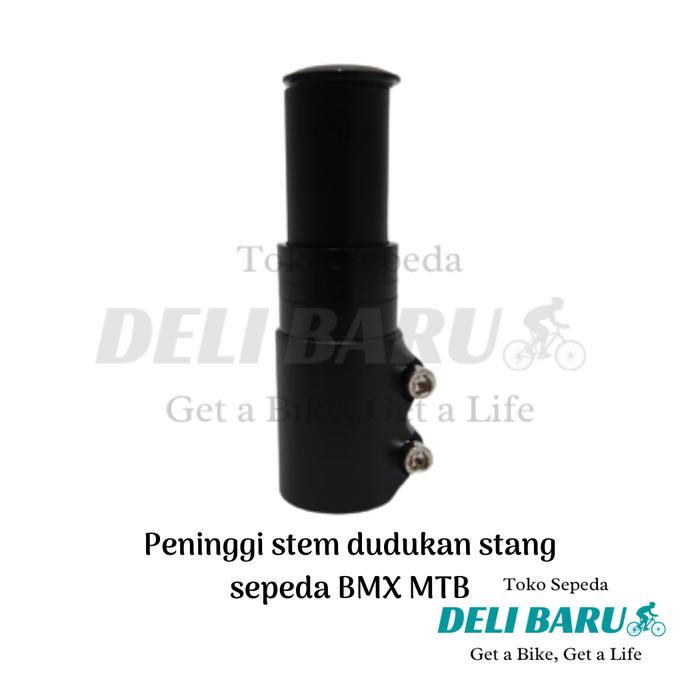 Peninggi Stang Stem Extender Alloy Oversize Sepeda Mtb Bmx #Gratisongkir