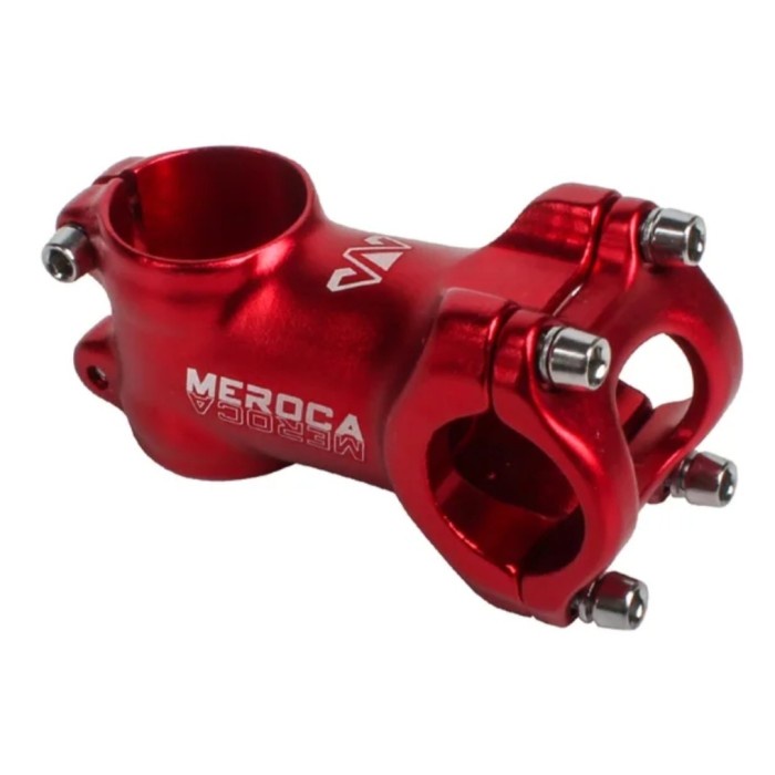 Meroca Stem Sepeda 25.4Mm Panjang 60Mm Handlebar Stem Sepeda Pushbike #Gratisongkir