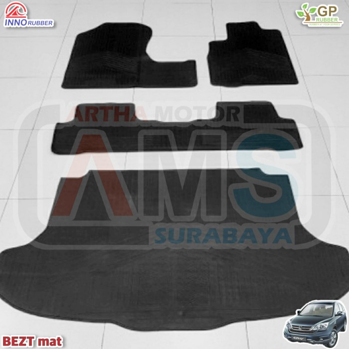 PROMO.. KARPET KARET LANTAI MOBIL HONDA CRV CR-V GEN3 GEN 3 GEN-3