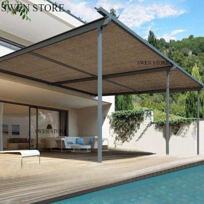 Terbaru Paranet Anti-UV SunShade Net penahan panas sun shade net Berkualitas