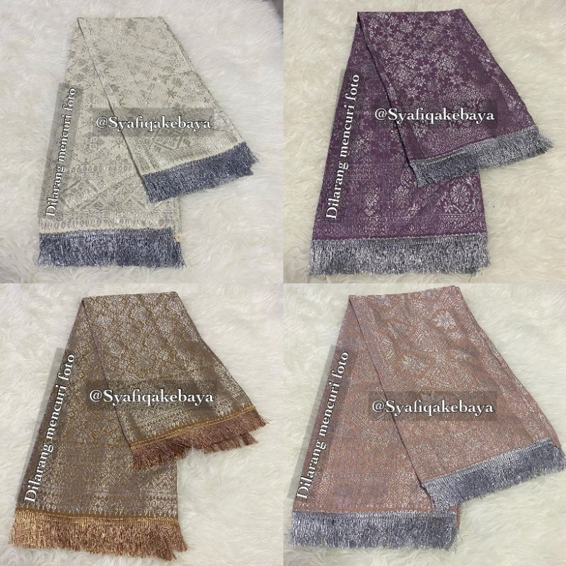 UM1 SELENDANG RUMBAI/SELENDANG SONGKET PALEMBANG/SELENDANG SONGKET RUMBAI