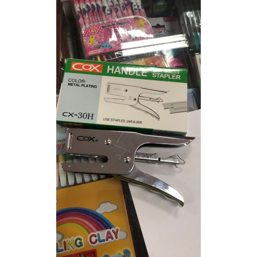 

Stapler HP 45 Kangaro Hekter / COX CX 30H / COX 800 Hekter Tang Isi No 3 Atau 24/6