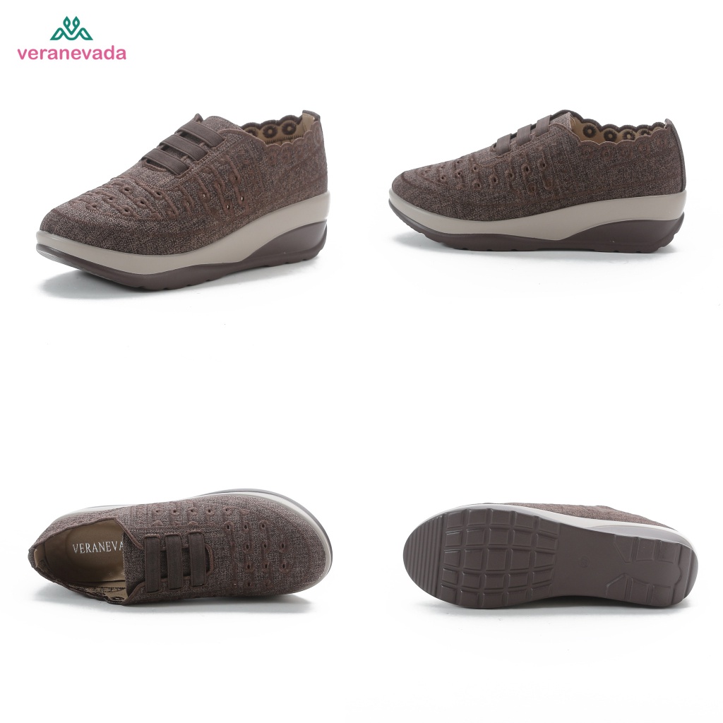 Gratis Ongkir Vera Nevada Sepatu Wedges Wanita Shoes Vn1238
