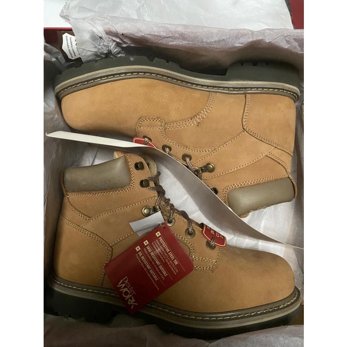 Dexter Work Boots Miller - Sepatu Proyek - Steel Toe - Sepatu Safety
