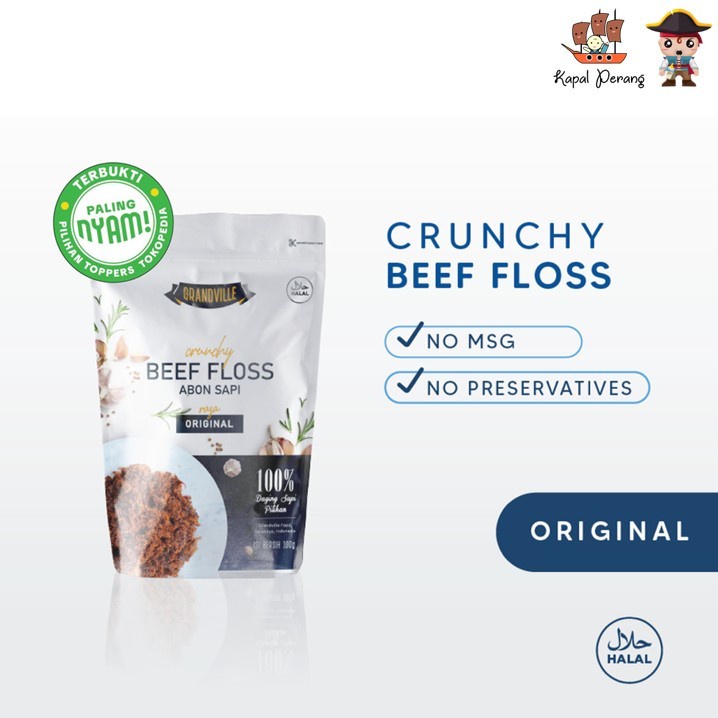 

Grandville Abon Sapi Crunchy 100Gram - Original WE!