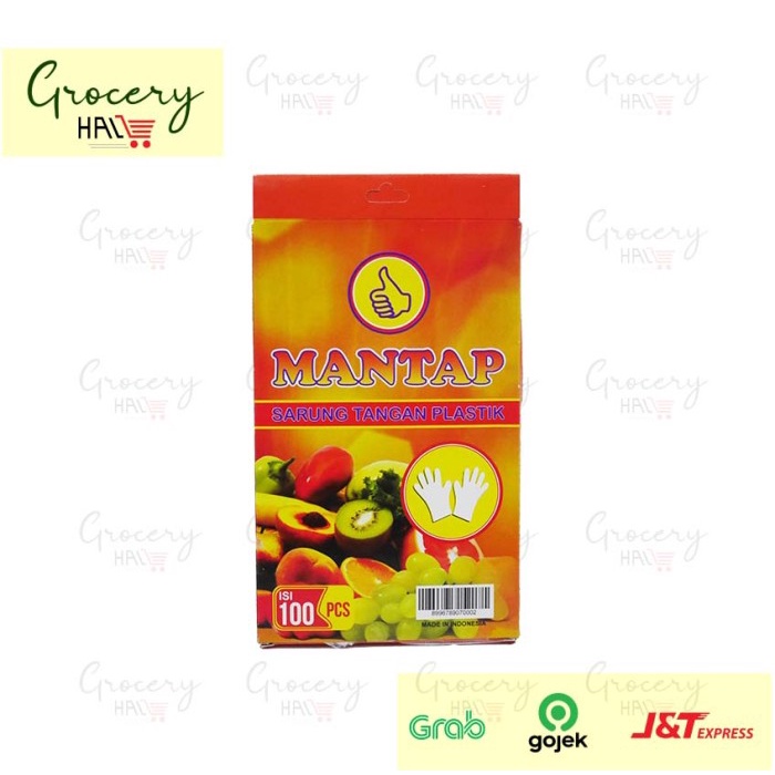 

MANTAP SARUNG TANGAN PLASTIK ISI 100 PCS
