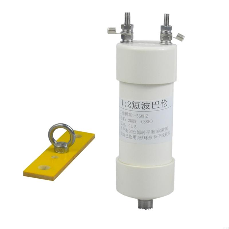 Balun for End Antennas, Balun Radio, 1:2 Balun, Balun Suitable Shortwave Antennas for Outdoor Statio