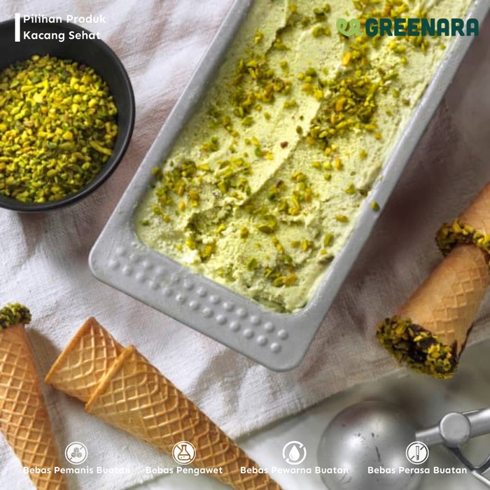 

KACANG PISTACHIO KUPAS PANGGANG 100GR / ROASTED PISTACHIO KERNEL