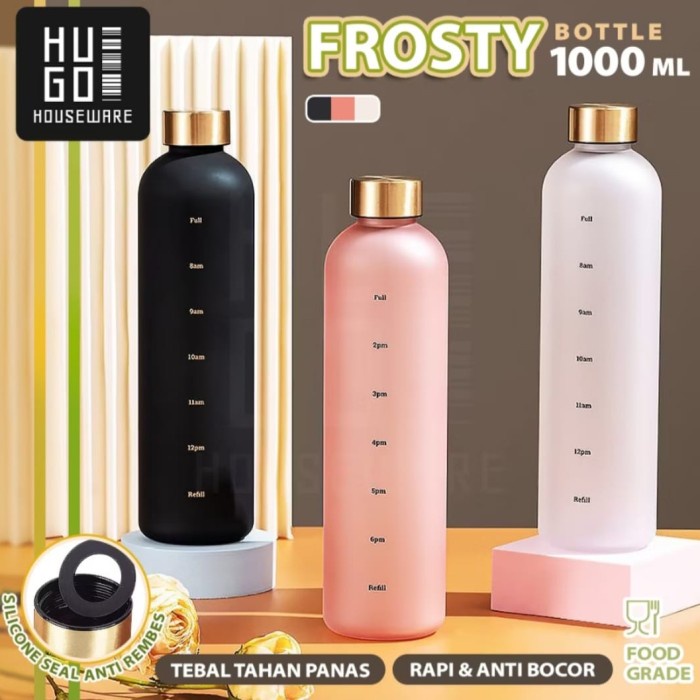 Hugo Botol Minum Frosty Bottle 1000ml