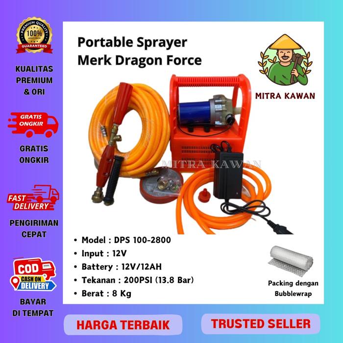 Best Seller Pompa Dinamo Sprayer Alat Siram Perkebunan 200Psi