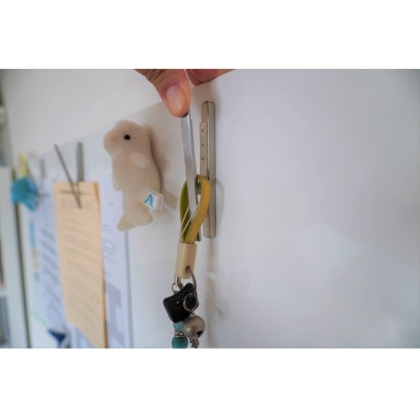 

A717 - KLIP MAGNET STAINLESS STEEL ISI 3 - KLIP KULKAS MAGNETIC CLIPS